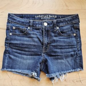 American Eagle Shorts Super Stretch Hi-Rise Shortie